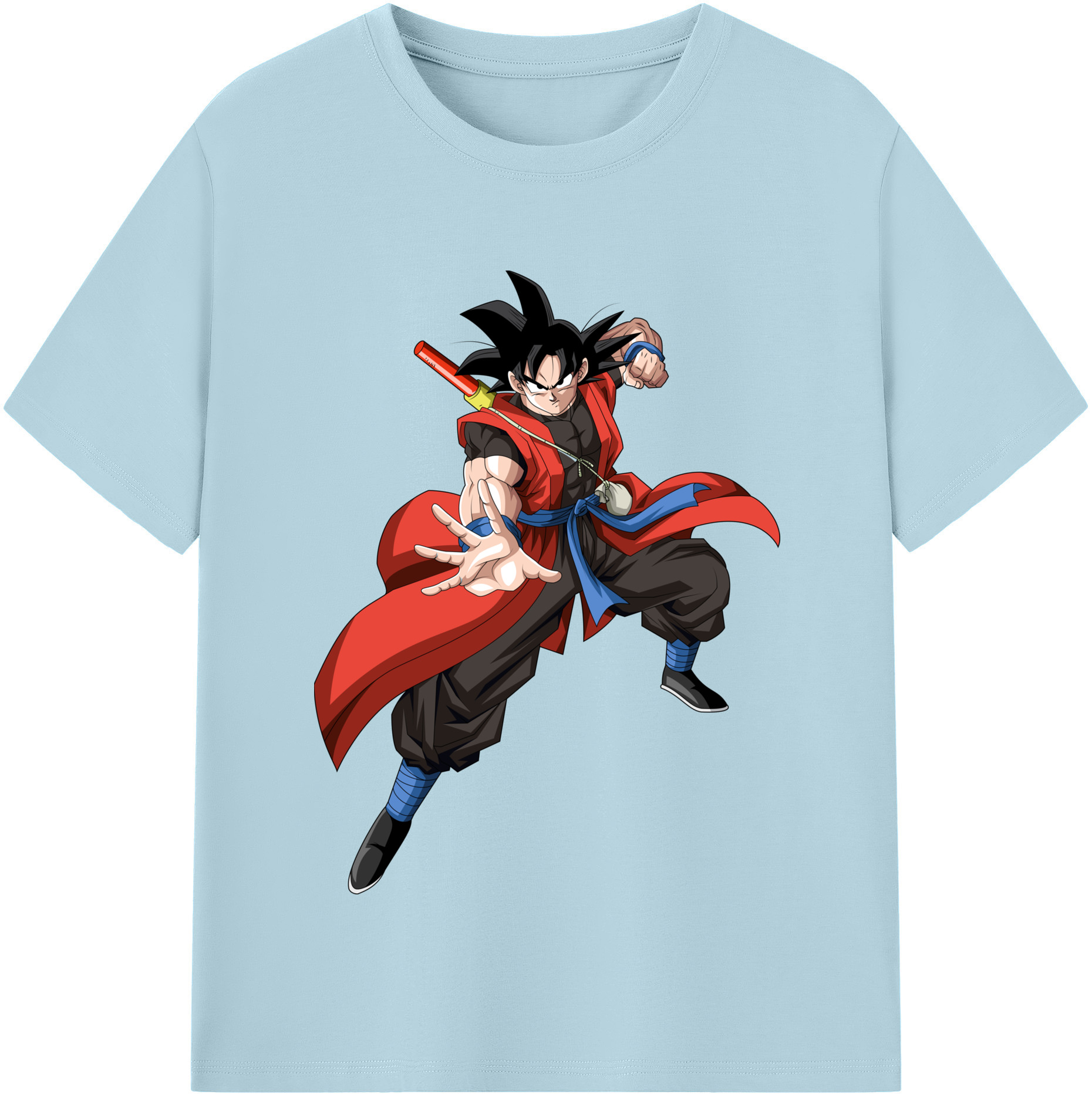 （画像用） ドラゴンボール 孫悟空（そん ごくう）Son Goku カカロット DRAGON BALL Kakarotto 綿100％半袖Tシャツ（フロントプリント）